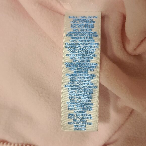 Children's Place Pink Snowsuit Bunting 3-6 months - Picture 7 of 8